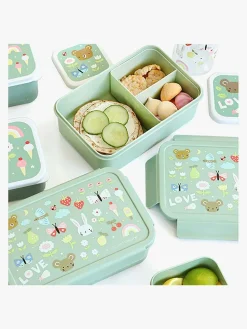 Spisetid|ALittleLovelyCompany A Little Lovely Company Bento Madkasse, Joy Grøn