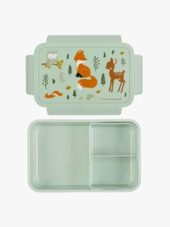 Spisetid|ALittleLovelyCompany A Little Lovely Company Bento Madkasse, Skovens Venner Grøn