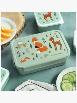 Spisetid|ALittleLovelyCompany A Little Lovely Company Bento Madkasse, Skovens Venner Grøn