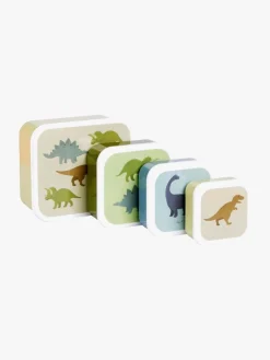 ALittleLovelyCompany Spisetid-A Little Lovely Company Madkasse-sæt, Dinosaur