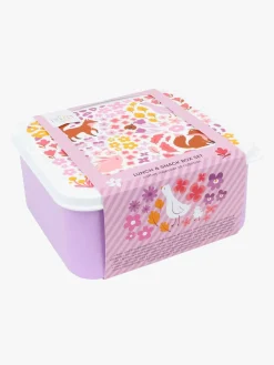 ALittleLovelyCompany A Little Lovely Company Madkasse-sæt, Blomsterhave