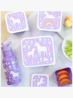 ALittleLovelyCompany A Little Lovely Company Madkasse-sæt, Unicorn dreams