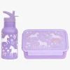 Spisetid|ALittleLovelyCompany A Little Lovely Company Madkasse & Flaske, Unicorn Dreams