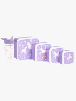 Spisetid|ALittleLovelyCompany A Little Lovely Company Madkasse & Flaske, Unicorn Dreams