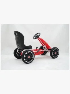 Pedal- & Gåbiler|Abarth Pedalbil Gokart, Rød