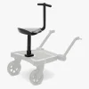 ABCDesign Vogntilbehør-ABC Design Kiddie Ride On 2 Sæde til Ståbræt, Black