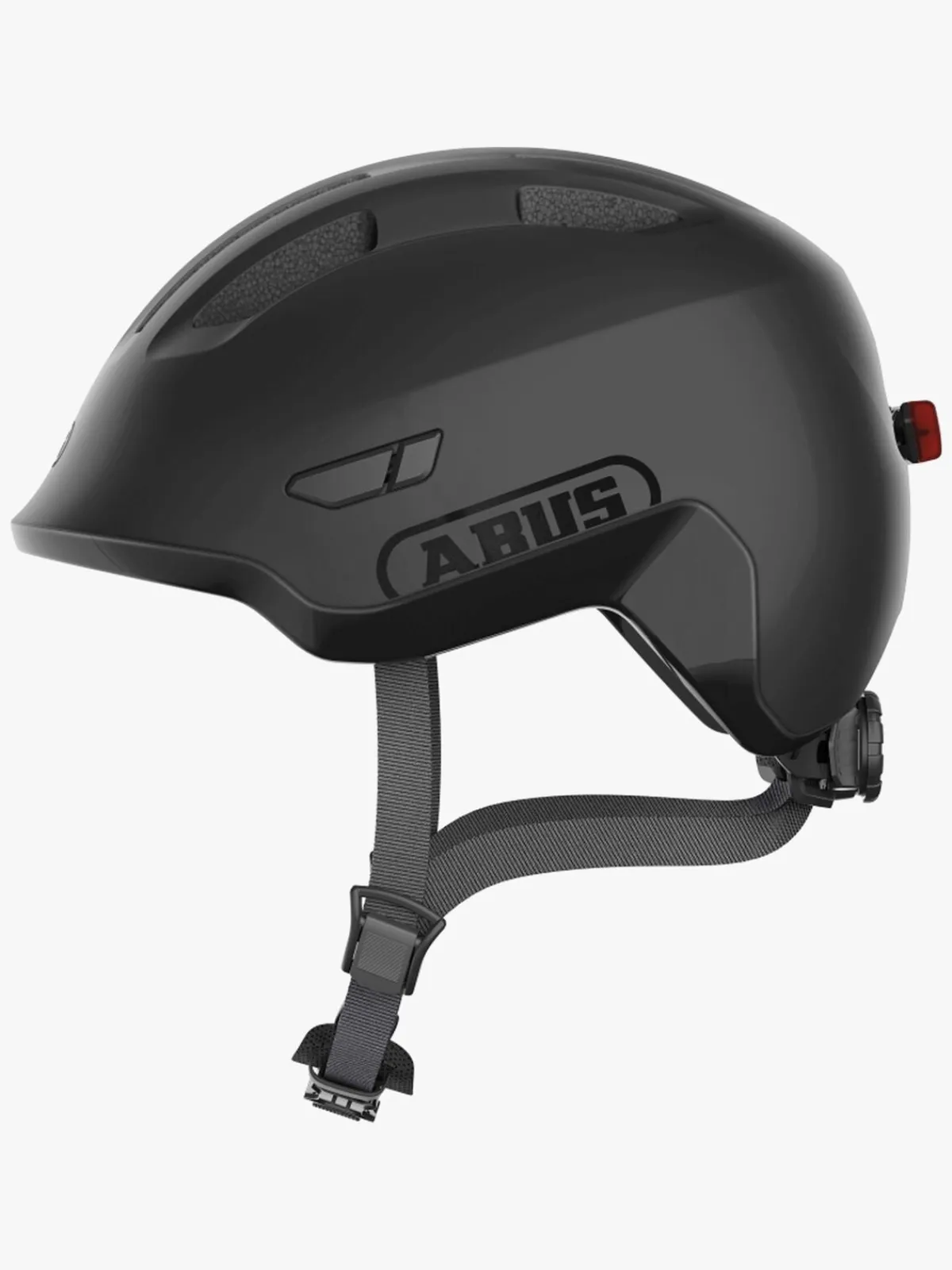 ABUS Smiley Ace Led Hjelm, Velvet Black