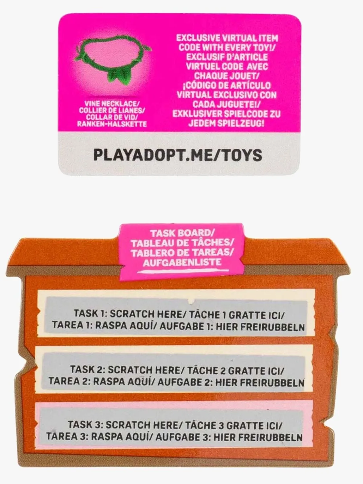 AdoptMe Legetøjsfigurer-Adopt Me Figursæt Tropical Time 6-pak