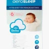 Børn AeroSleep Sengetøj-Stræklagen PREMIUM Hvid 60x120