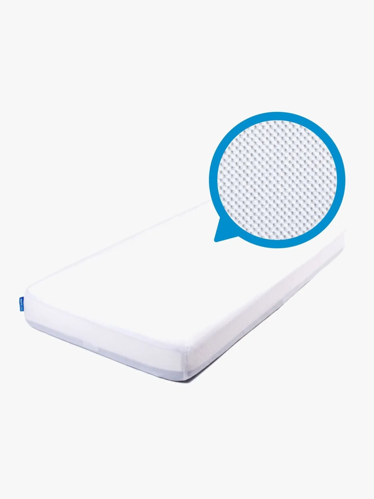 Børn AeroSleep Sengetøj-Stræklagen PREMIUM Hvid 60x120