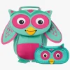 Børn Affenzahn Small Friend Rygsæk 4L & Penalhus, Owl