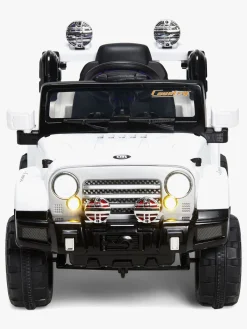 AlexGarage1 Elbiler & -Køretøjer-Alex's Garage Elbil Jeep, Hvid