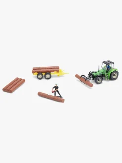 Legetøjsbiler & -Fartøjer|AlexGarage1 Alex's Garage Farm Truck Skogbrug 1:32 Grøn
