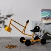AlexGarage1 Udelegetøj-Alex's Garage Rendegraver til Sandkasse med Hjul