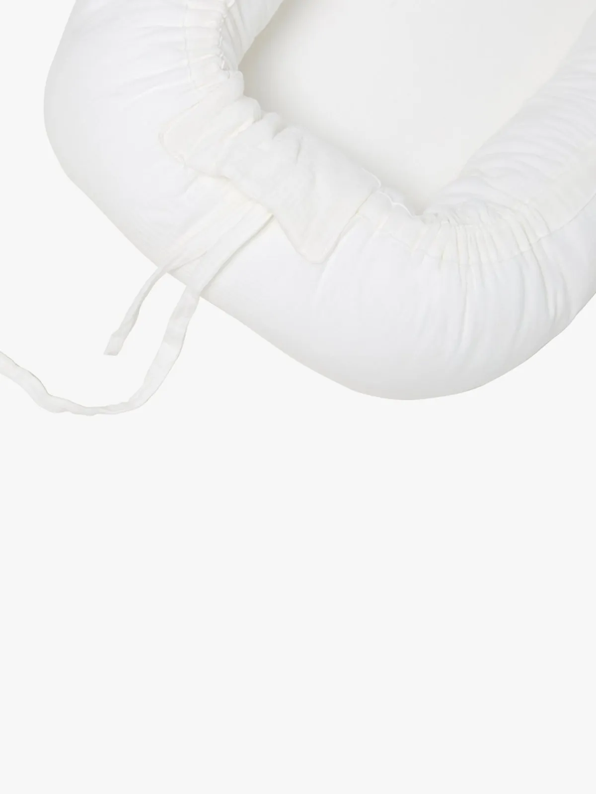 Børn AliceFox Børnesenge & Tilbehør-Alice & Fox ALBA Babynest med Håndtag, White Muslin
