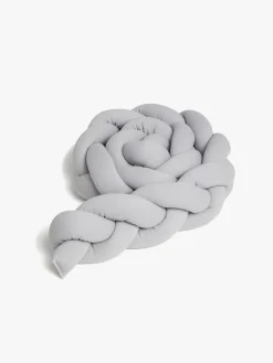 Børn AliceFox Alice & Fox ALEAH Flettet Sengerand 350cm, Light Grey