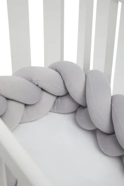 Børn AliceFox Alice & Fox ALEAH Flettet Sengerand 350cm, Light Grey