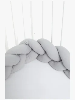 Børn AliceFox Alice & Fox ALEAH Flettet Sengerand 350cm, Light Grey