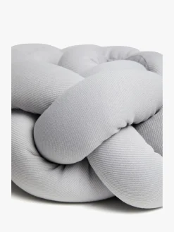 Børn AliceFox Alice & Fox ALEAH Flettet Sengerand 200cm, Light Grey