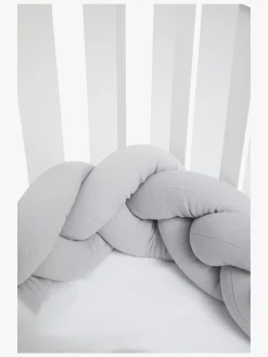 Børn AliceFox Alice & Fox ALEAH Flettet Sengerand 200cm, Light Grey