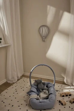 Børnesenge & Tilbehør|AliceFox Alice & Fox ASTRID Babynest, Lyseblå Blå