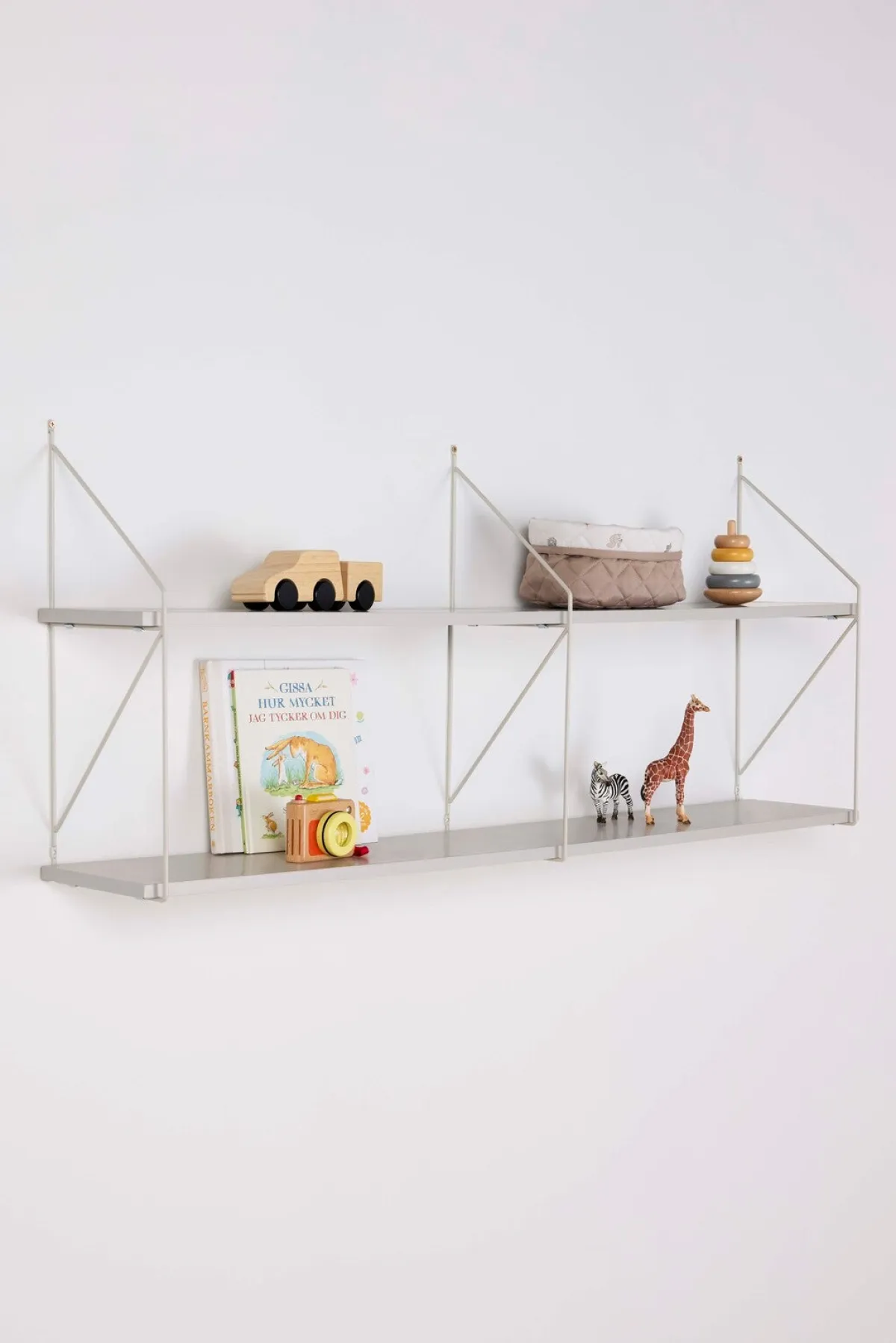 Børnemøbler|AliceFox Alice & Fox BONNIE Skrivebord & Hylde, Greige