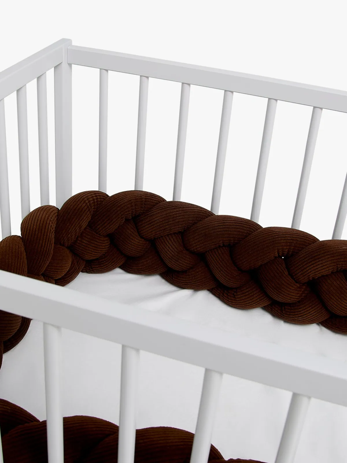 Børn AliceFox Alice & Fox Braid Sengerand 210cm, Brown Manchester