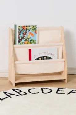 Børnemøbler|AliceFox Alice & Fox Canvas Mini Bogreol, Natur Beige