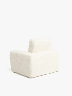 Børn AliceFox Børnemøbler-Alice & Fox Cubbie  Foldbar Lænestol, White Teddy