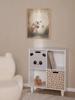 Børn AliceFox Alice & Fox DELTA Bogreol med Opbevaringskasse, Hvid
