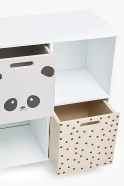 Børn AliceFox Alice & Fox DELTA Bogreol med Opbevaringskasse, Hvid