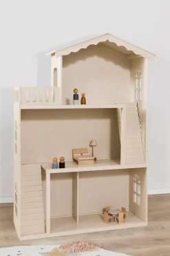 Legetøj Til Børn På 0-10 År|Dukker & Bamser|AliceFox Alice & Fox Dukkehus, Beige