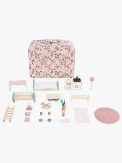 AliceFox Dukker & Bamser-Alice & Fox Kuffert Dukkehus, Pink