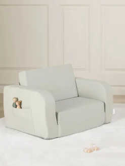 Børn AliceFox Børnemøbler-Alice & Fox MUSHY Foldbar Lænestol, Green Linen
