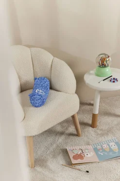 Børn AliceFox Børnemøbler-Alice & Fox Pearla Lænestol, Cream/Wood