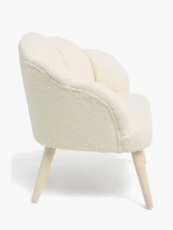 Børn AliceFox Børnemøbler-Alice & Fox Pearla Lænestol, Cream/Wood