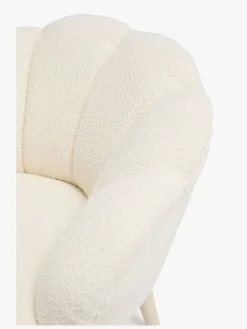 Børn AliceFox Børnemøbler-Alice & Fox Pearla Lænestol, Cream/Wood