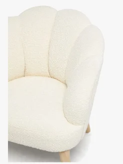 Børn AliceFox Børnemøbler-Alice & Fox Pearla Lænestol, Cream/Wood