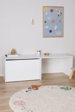 Børnemøbler|AliceFox Alice & Fox POPPY Skrivebord med Skuffe, Hvid