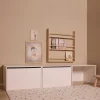 Børn AliceFox Børnemøbler-Alice & Fox POPPY Skrivebord med 2 Skuffer, Hvid