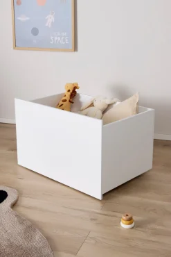 Børn AliceFox Børnemøbler-Alice & Fox POPPY Skrivebord med 2 Skuffer, Hvid
