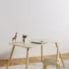 Børn AliceFox Børnemøbler-Alice & Fox Skrivebord med Stol Kat, Lysegul