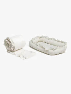 Børn AliceFox Sengetøj-Alice & Fox FREYA Sengerand inkl Babynest, Hvid