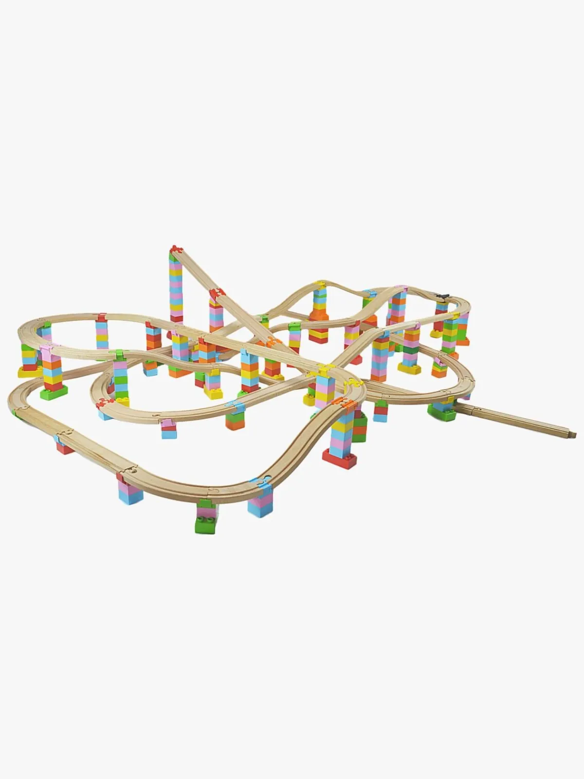 AlphaBoosterZ Alpha BoosterZ Track Connectors All In One Block Box Premium Byggesæt 187 Dele