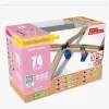 Togbaner & Legeborde|AlphaBoosterZ Alpha BoosterZ Track Connectors All Inclusive Large Byggesæt 74 Dele