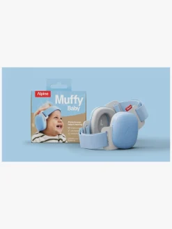 Alpine Sikkerhed-Muffy Baby Høreværn, Sky Blue
