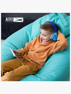 AltecLansing Elektronik & Media-Altec Lansing Høretelefoner Trådløse 2-i-1, Blå