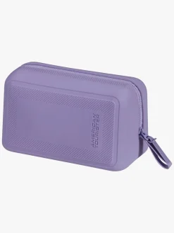 Tasker|AmericanTourister American Tourister Dashpop Kuffert 76-84L & Toilettaske POP, Violet Purple