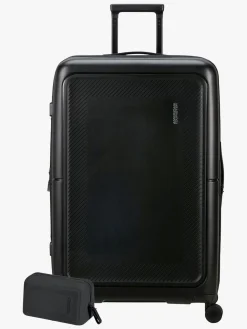 Børn AmericanTourister American Tourister Dashpop Kuffert 104-121L & Toilettaske POP, True Black