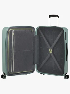 Børn AmericanTourister American Tourister Dynabelt Spinner Kuffert 68L, Misty Green